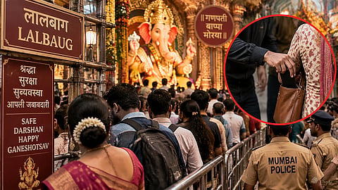 Mumbai : लालबागमधून इंदूरच्या चोरट्यांना अटक; सोन्याची साखळी, रोख रक्कम, मोबाईलची केली चोरी