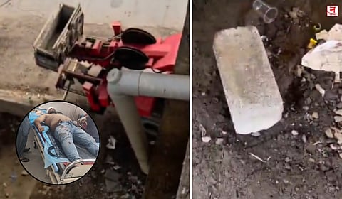 Mira-Bhayandar : मेट्रो ब्रिजचा ब्लॉक कोसळून तरुण जखमी