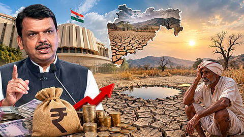 दुष्काळाचा तिजोरीवर भार! शेतकऱ्यांच्या मदतीसाठी सरकारची कर्ज उभारण्याची तयारी