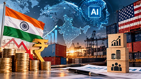भारतासमोर भांडवल निर्मितीचे आव्हान; AI अनिश्चिततेच्या परिणामाबाबत वित्त मंत्रालयाचा अहवाल
