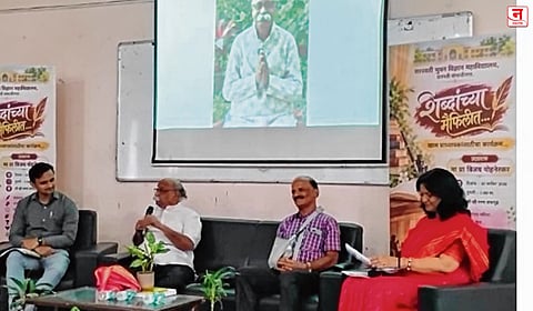 माझी आई मला म्हटली, नवरा बदलायचा नाही; सरस्वती भुवनमध्ये रंगली 'शब्दांची मैफिल'