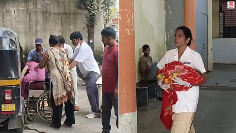 महिलेने रिक्षात दिला बाळाला जन्म; उल्हासनगरात वाहतूककोंडीचा परिणाम
