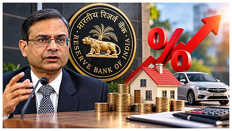 व्याजदर वाढीच्या झळा; रेपो दरात पाव टक्के वाढ, भविष्यात अधिक दरवाढीचे संकेत