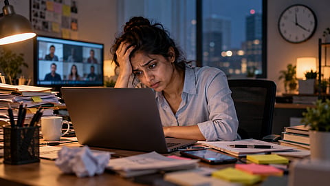 World Mental Health Day : सतत थकवा जाणवतोय? कामात लक्ष लागत नाही? ऑफिसमधील 'या' ५ लक्षणांकडे दुर्लक्ष करू नका
