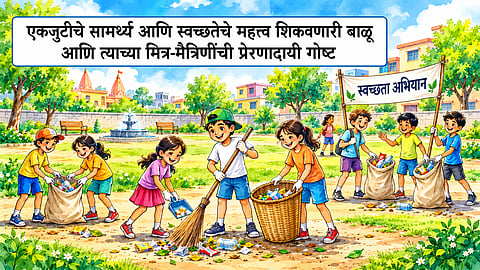 चिमुकल्या हातांची ताकद