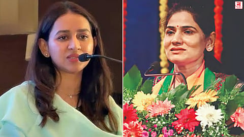 राष्ट्रवादी काँग्रेस शरदचंद्र पवार पक्षाच्या हर्षदा देशमुख-जाधव आणि भाजपच्या डॉ. स्मिता योगेश जाधव