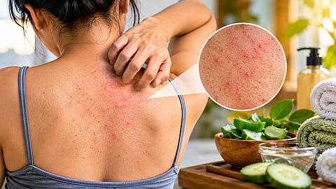 Skin Care Tips : पाठीवर हात फिरवताच बारीक पुळ्या जाणवतात? 'या' चुका करत असाल तर वाढू शकतो त्रास