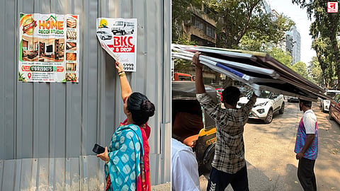 'फ्लेक्समुक्त मुंबई' अभियान; महापौरांनी स्वतःच्या प्रभागातील अनधिकृत फ्लेक्स हटवले 