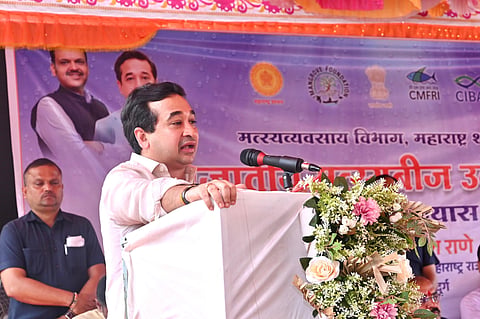 सिंधुदुर्गात ३.८० लाख मेट्रिक टन चारा उपलब्ध; उर्वरित चारा दुष्काळी भागांत पाठवा, पालकमंत्री नितेश राणे यांचे निर्देश