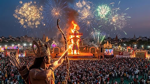 Dussehra 2026 : मुंबईत रावणदहन कुठे पाहाल? गिरगाव चौपाटीसह ठाणे, नवी मुंबईतील प्रमुख ठिकाणांची यादी 