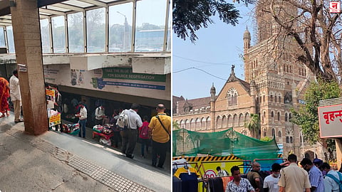 Mumbai : सीएसएमटी भुयारी मार्ग प्रदूषणाच्या विळख्यात; BMC मुख्यालयाजवळच अनधिकृत विक्रेत्यांचे बस्तान