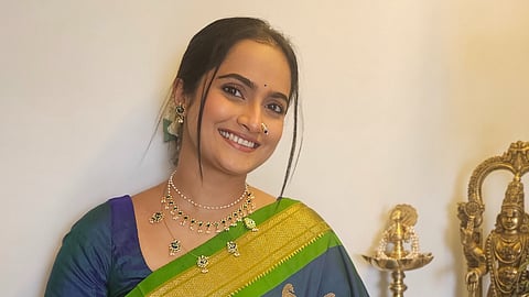 Aetashaa Sansgiri Photos : अभिनेत्री एतशा संझगिरीचा पैठणीतील सुंदर पारंपरिक लूक; चाहत्यांकडून कौतुकाचा वर्षाव