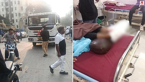 आरएमसी मिक्सरने नवविवाहितेचे दोन्ही पाय चिरडले; मिरा-भाईंदरमध्ये भीषण अपघात