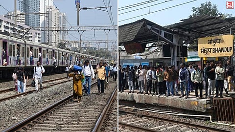 लोकल'कल्लोळ'! मध्य रेल्वेचा बोजवारा, चाकरमान्यांचे प्रचंड हाल; तिघांचा मृत्यू, सकाळचा खोळंबा संध्याकाळपर्यंत कायम; ६० हून अधिक फेऱ्या रद्द