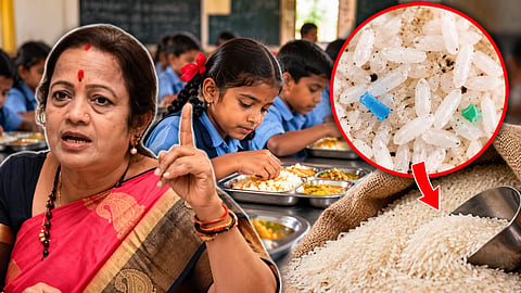 तांदळाच्या गुणवत्तेवर प्रश्नचिन्ह! शालेय पोषण आहारातील पुरवठा साखळीची चौकशी करा; किशोरी पेडणेकरांची मागणी