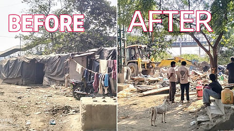 Mumbai : २८ बांधकामांवर कारवाई; बोरिवली-विरार विस्तार मार्गाचा मार्ग मोकळा