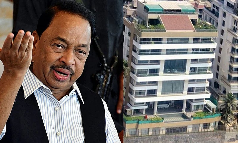 Narayan Rane : नारायण राणे यांनी अखेर स्वतःच बांधकाम पाडायला केली सुरुवात