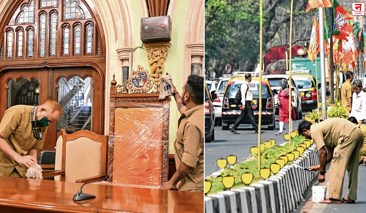 Mumbai : आजपासून प्रशासकीय राजवट संपुष्टात! महापौर, उपमहापौर सूत्रे हाती घेणार; सभागृह, सभागृहाबाहेर सजावट, रंगरंगोटी