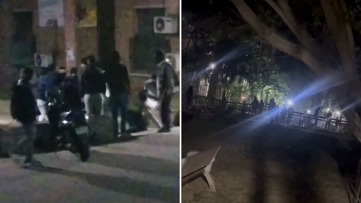 JNU मध्ये पुन्हा हिंसाचार! मध्यरात्री डाव्या-उजव्या विद्यार्थी संघटनांत धुमश्चक्री; हाणामारी, दगडफेक,  धावपळीत अनेकजण जखमी