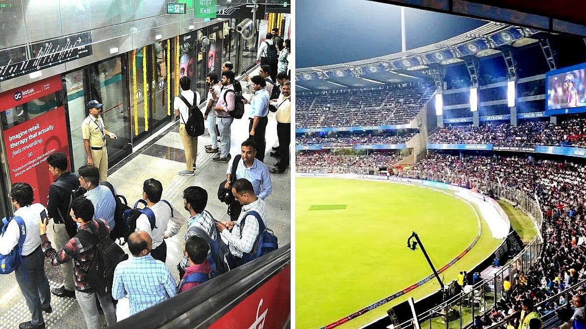 Mumbai : वानखेडेवर India vs England सेमीफायनल; चाहत्यांसाठी मेट्रोच्या अतिरिक्त फेऱ्या, पाहा वेळापत्रक