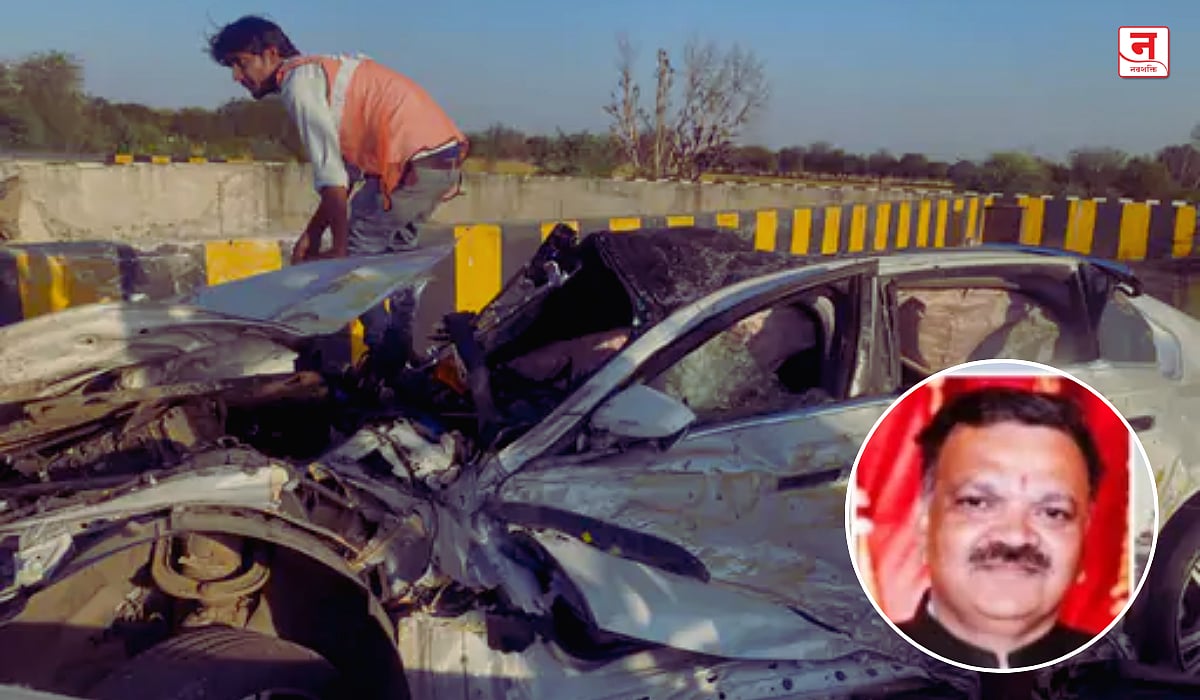 दिल्ली-मुंबई एक्सप्रेसवेवर BMW कारचा भीषण अपघात; प्रसिद्ध उद्योगपती वल्लभ महेश्वरी यांचा मृत्यू