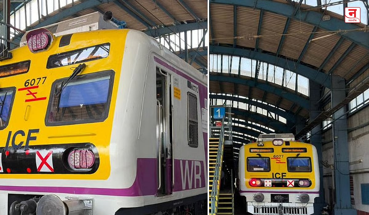 Mumbai : पश्चिम रेल्वेच्या प्रवाशांना दिलासा; आता १५ डब्यांच्या लोकल धावणार, विरार कारशेडमध्ये दाखल