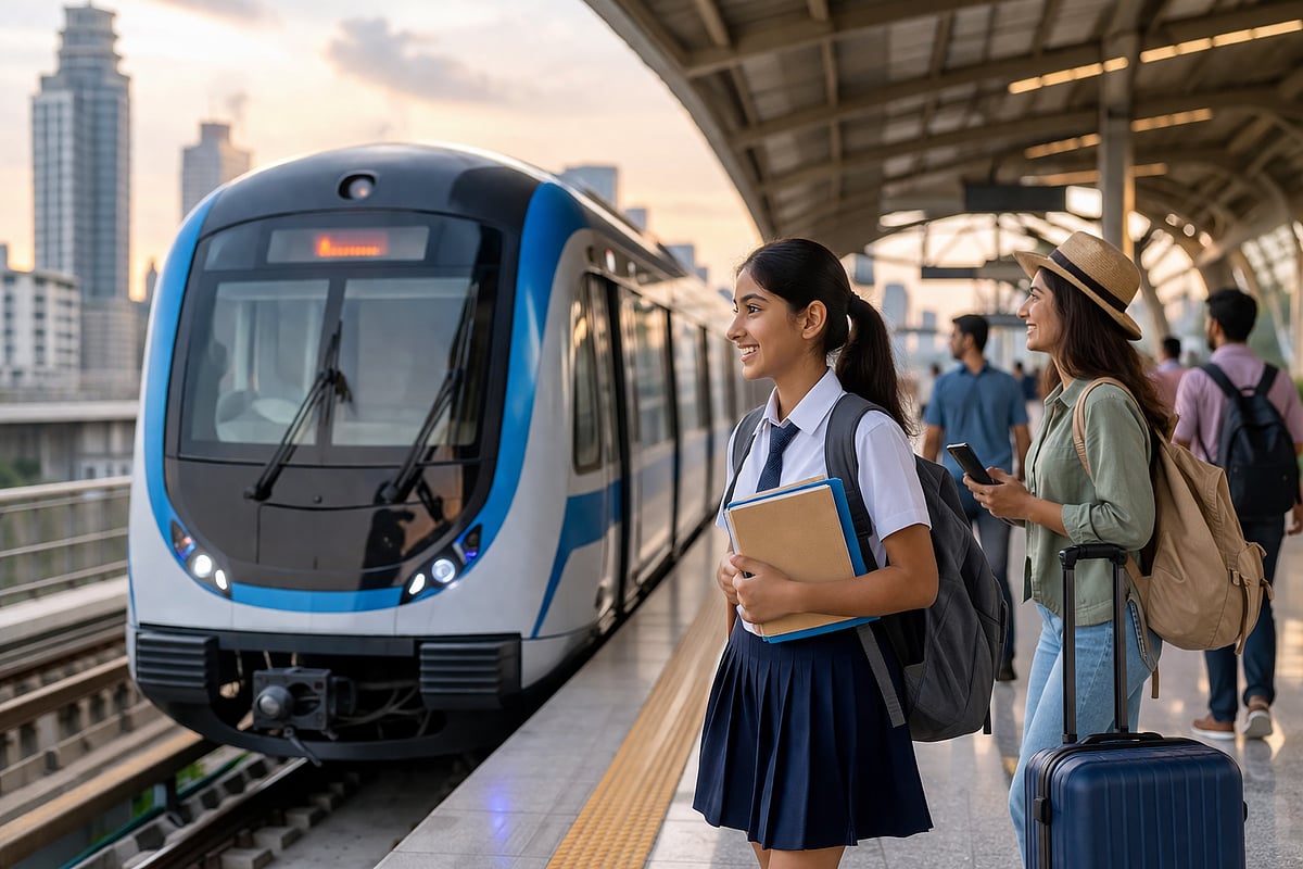 Mumbai : विद्यार्थी आणि पर्यटकांसाठी खुशखबर! मेट्रो लाईन ३ वर ₹२८० पासून अनलिमिटेड प्रवास