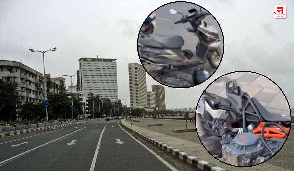 Mumbai : मरीन ड्राईव्हवर पहाटे भीषण अपघात; दुचाकीच्या धडकेत तिघांचा मृत्यू, पोलिसांकडून तपास सुरू