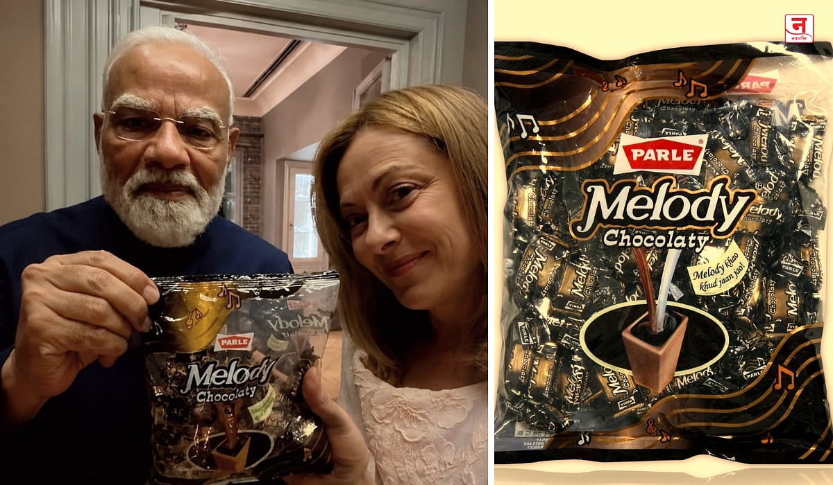 पारलेने 'मेलोडी'चे उत्पादन वाढविले...पंतप्रधान मोदींनी मेलोनी यांना दिलेल्या 'चाॅकलेट भेटी'नंतर मागणीत वाढ