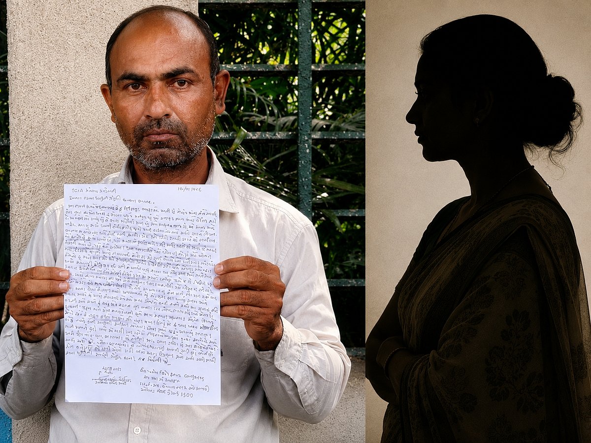 पत्नीच्या छळाला कंटाळून पतीने केली इच्छामरणाची मागणी; जिल्हाधिकाऱ्यांना लिहिलं पत्र