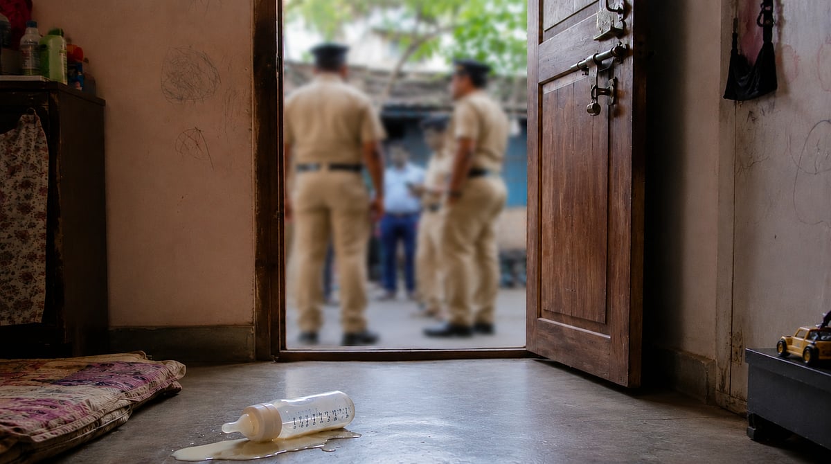 Mumbai दुधासाठी रडणाऱ्या चिमुरड्याला दारावर आपटले; ४ वर्षीय मुलाच्या मृत्यूप्रकरणी वडील अटकेत