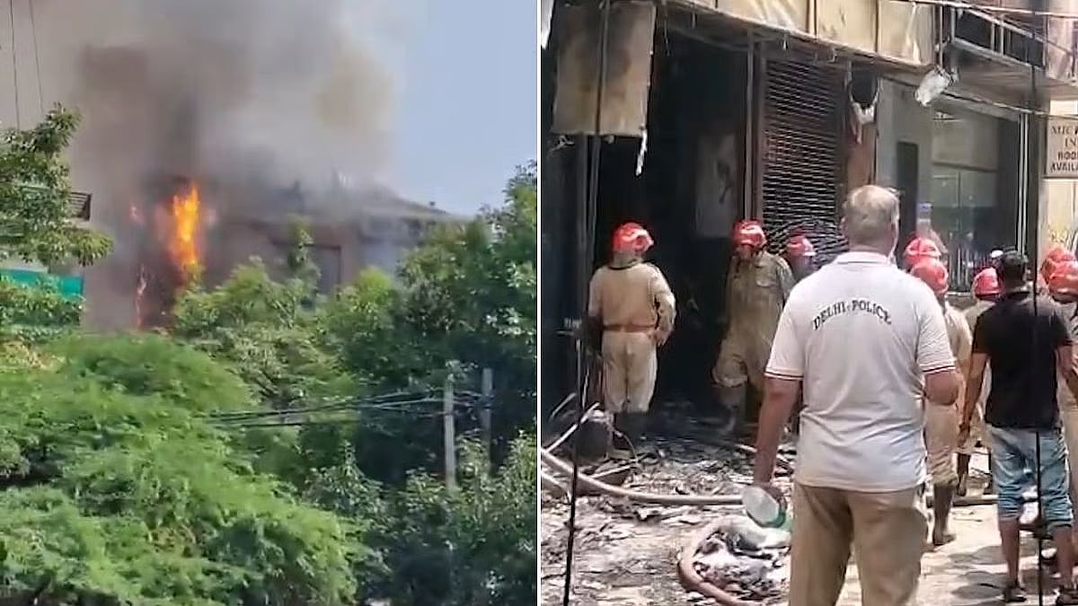 दिल्लीतील रेस्टॉरंटमध्ये भीषण आग; २० जणांचा होरपळून मृत्यू, मृतांचा आकडा वाढण्याची शक्यता, बचावकार्य सुरू