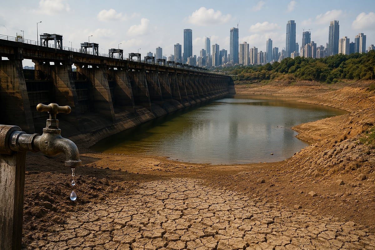 Mumbai : धरणांतील पाणीसाठा घटला; BMC चे नवे नियम जाहीर, पाण्याचा गैरवापर केल्यास कारवाईचा इशारा