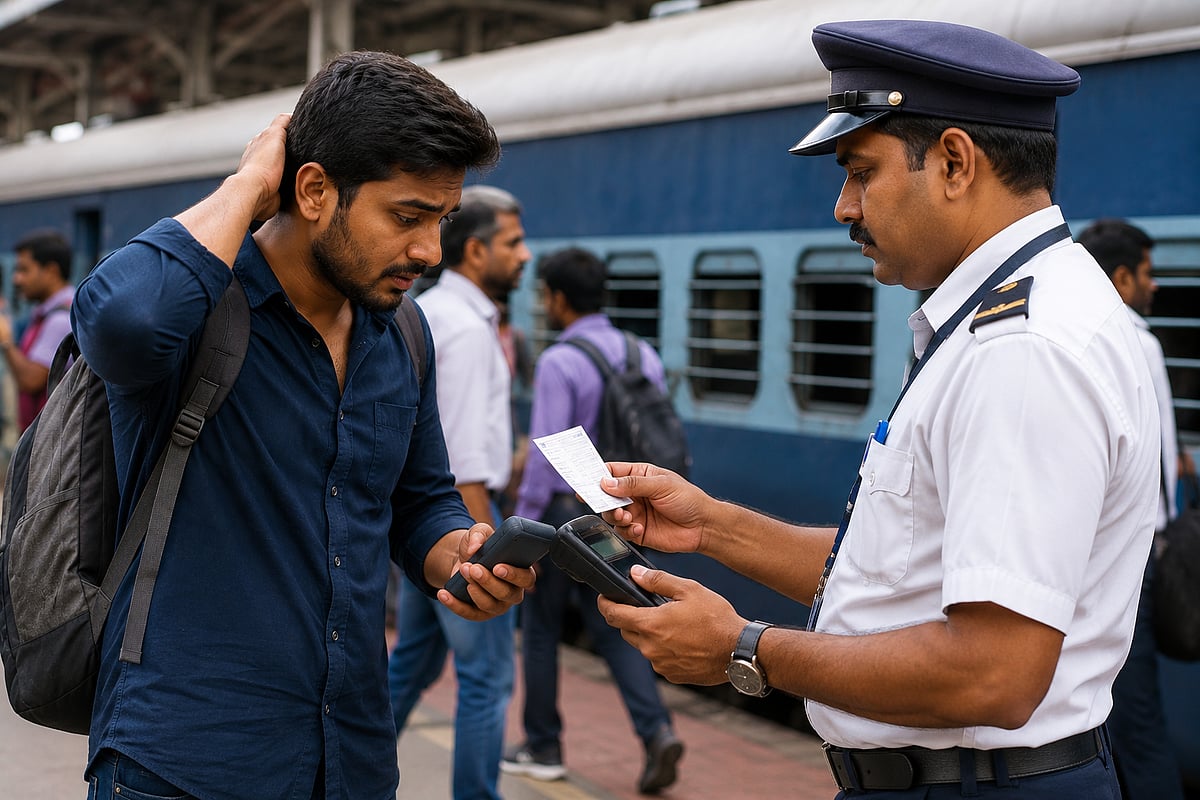 फुकट्या प्रवाशांना चाप! विनातिकीट प्रवाशाला मोजावे लागणार दुप्पट पैसे; रेल्वेचा नवा नियम लागू