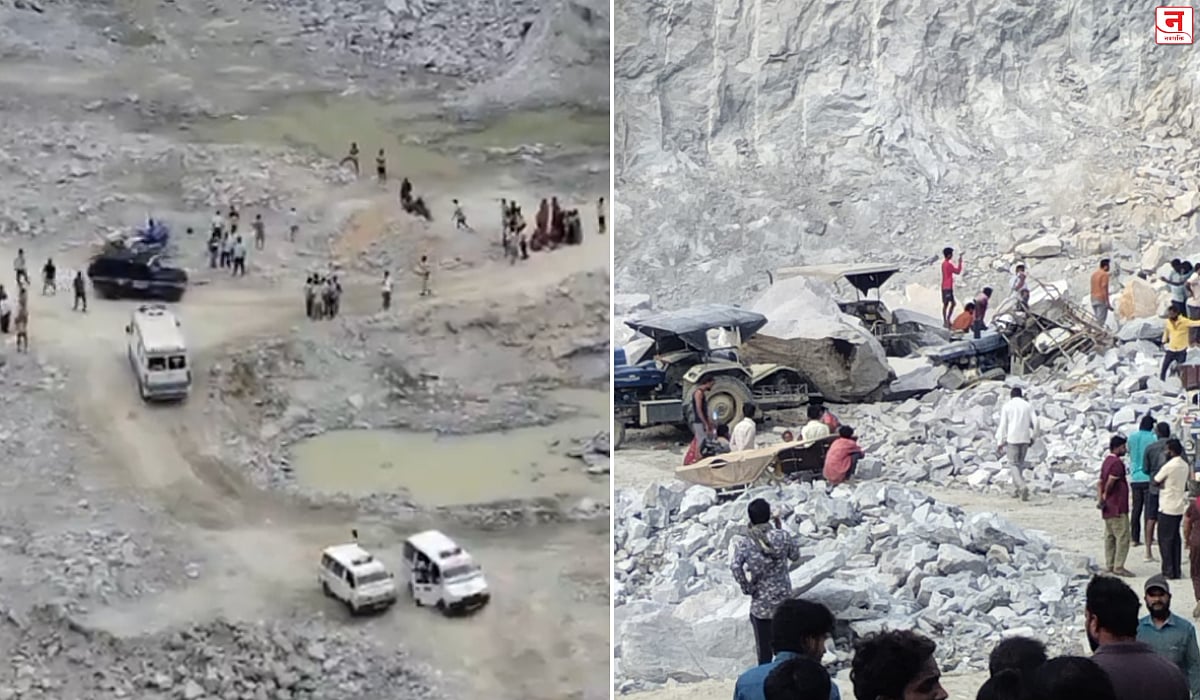 बंगळुरूत काळाचा घाला! दगडखाणीत ४० फुटांवरून कोसळला ग्रॅनाइटचा महाकाय खडक; ८ मजुरांचा जागीच मृत्यू, अनेक जखमी