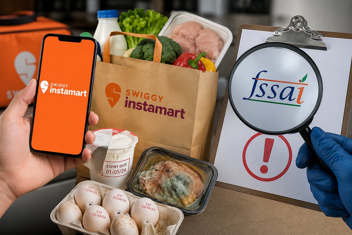 Swiggy Instamart अडचणीत; मुदत संपलेल्या आणि खराब झालेल्या अन्नपदार्थांच्या तक्रारींवर FSSAI ची कारवाई