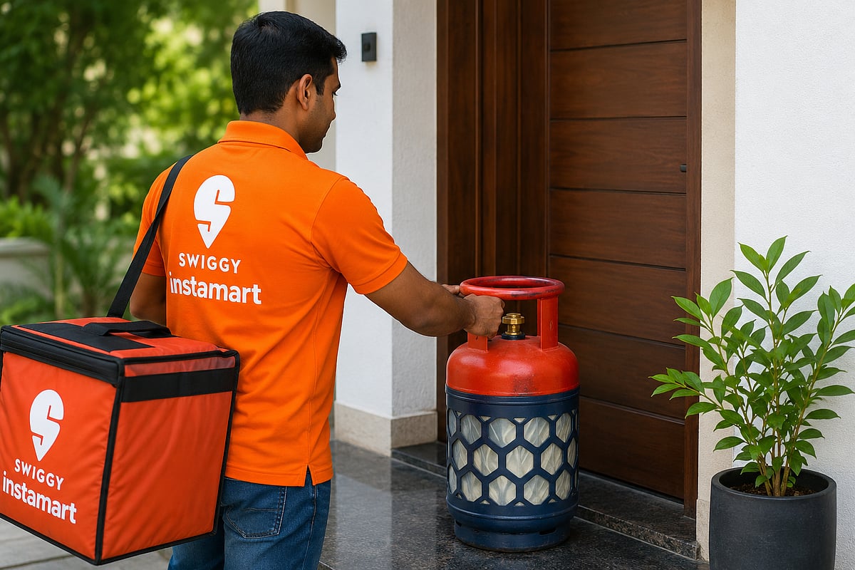 Instamart वरून आता एलपीजी सिलिंडरची होम डिलिव्हरी; स्विगीची HPCL सोबत भागीदारी, कनेक्शनशिवाय करता येणार ऑर्डर