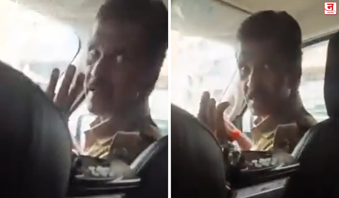 Mumbai : "ड्रग्ज प्रकरणात अडकवून आयुष्य उद्ध्वस्त करेन"; आंदोलनकर्त्या विद्यार्थ्यांना पोलिसाची धमकी, VIDEO व्हायरल
