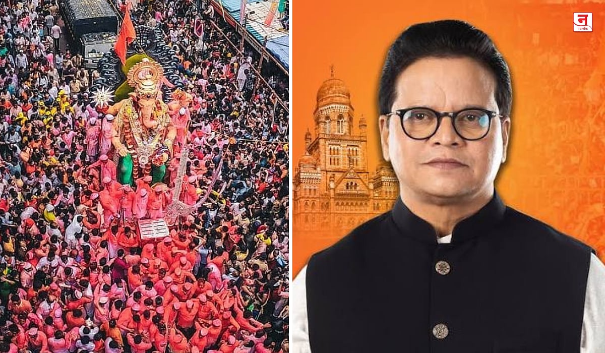 Mumbai : गणेशमूर्तींच्या उंचीची स्पर्धा अयोग्य; डीजेच्या कर्णकर्कश आवाजामुळे ध्वनिप्रदूषण, उपमहापौर संजय घाडी यांचे आवाहन