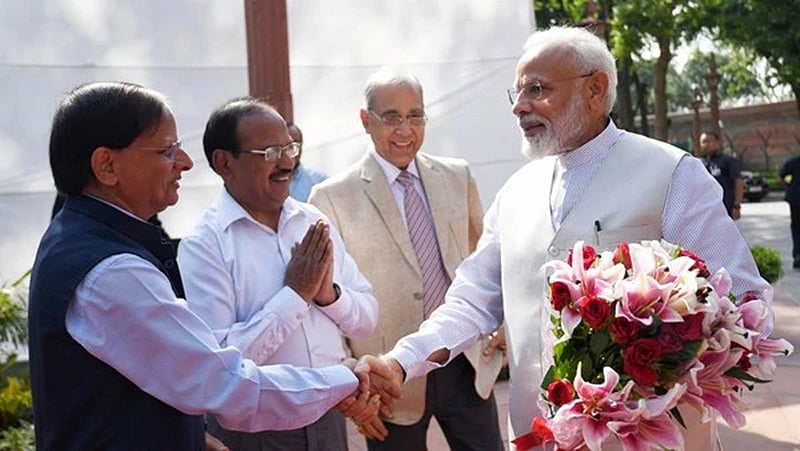 Nripendra Misra, PK Mishra granted extensions, promoted to Cabinet rank