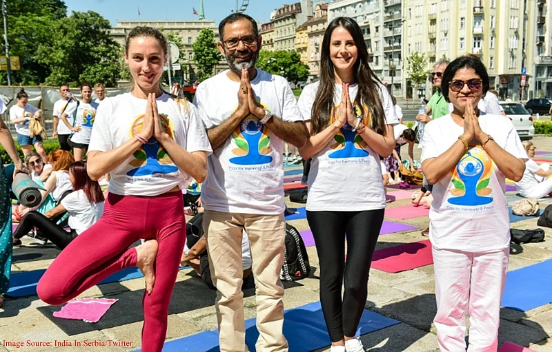 International Yoga Day Celebrated
