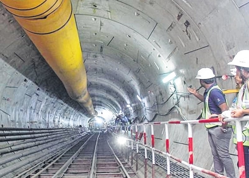 Mumbai Metro 3: MMRCL completes 75% excavation work for underground stations