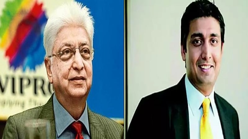 Azim Premji and son Rishad Premji
