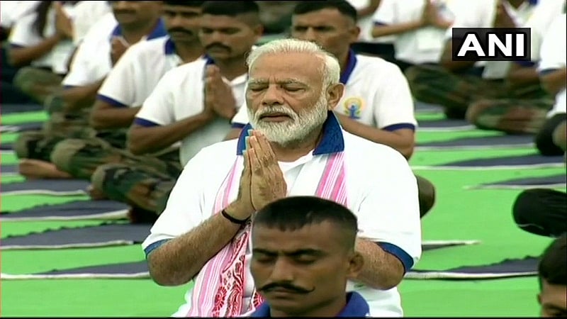 Yoga integral part of our culture, above everything, says PM Narendra Modi