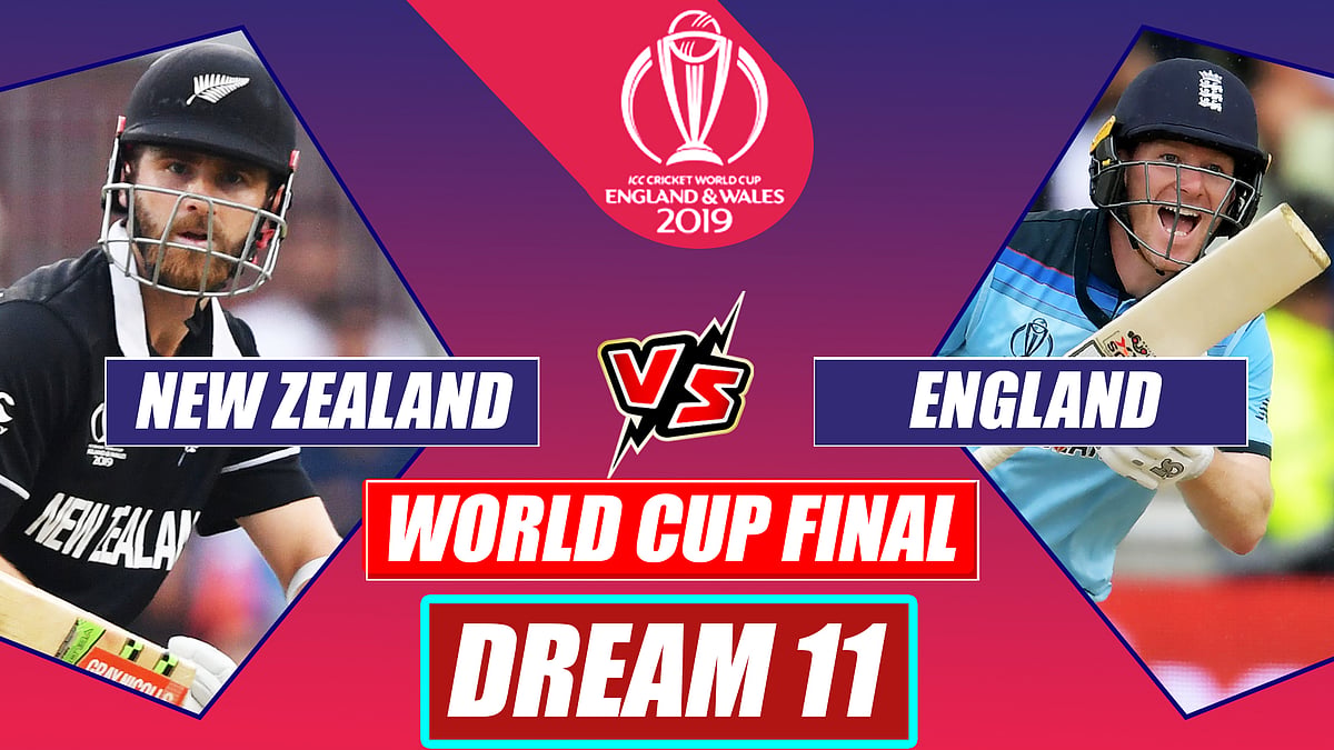 New Zealand vs England CWC 2019 Final Match : Playing XI, Dream XI Prediction For NZ And ENG