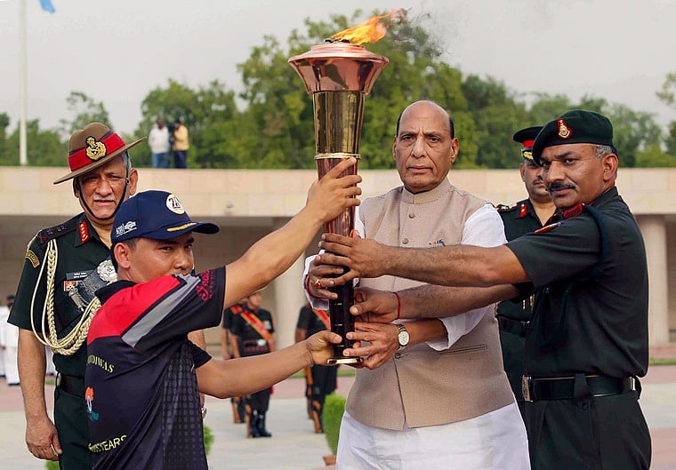 20th anniversary of 'Operation Vijay': Rajnath Singh ignites 'victory flame'