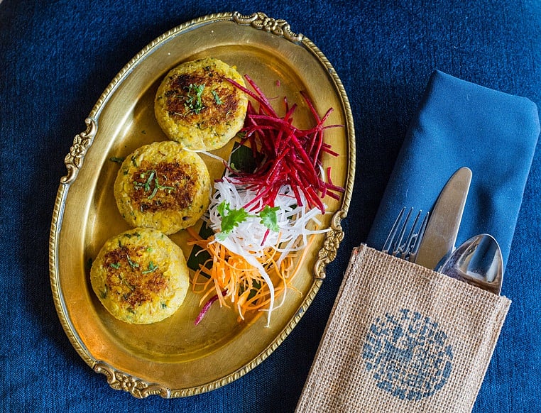 Dahi Bhutteyan de Kebab at Taftoon Bar & Kitchen