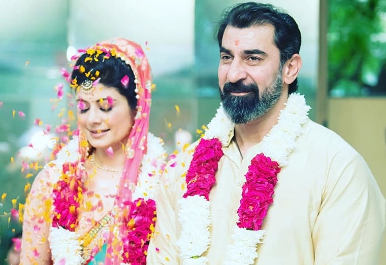 Pooja Batra and Nawab Shah