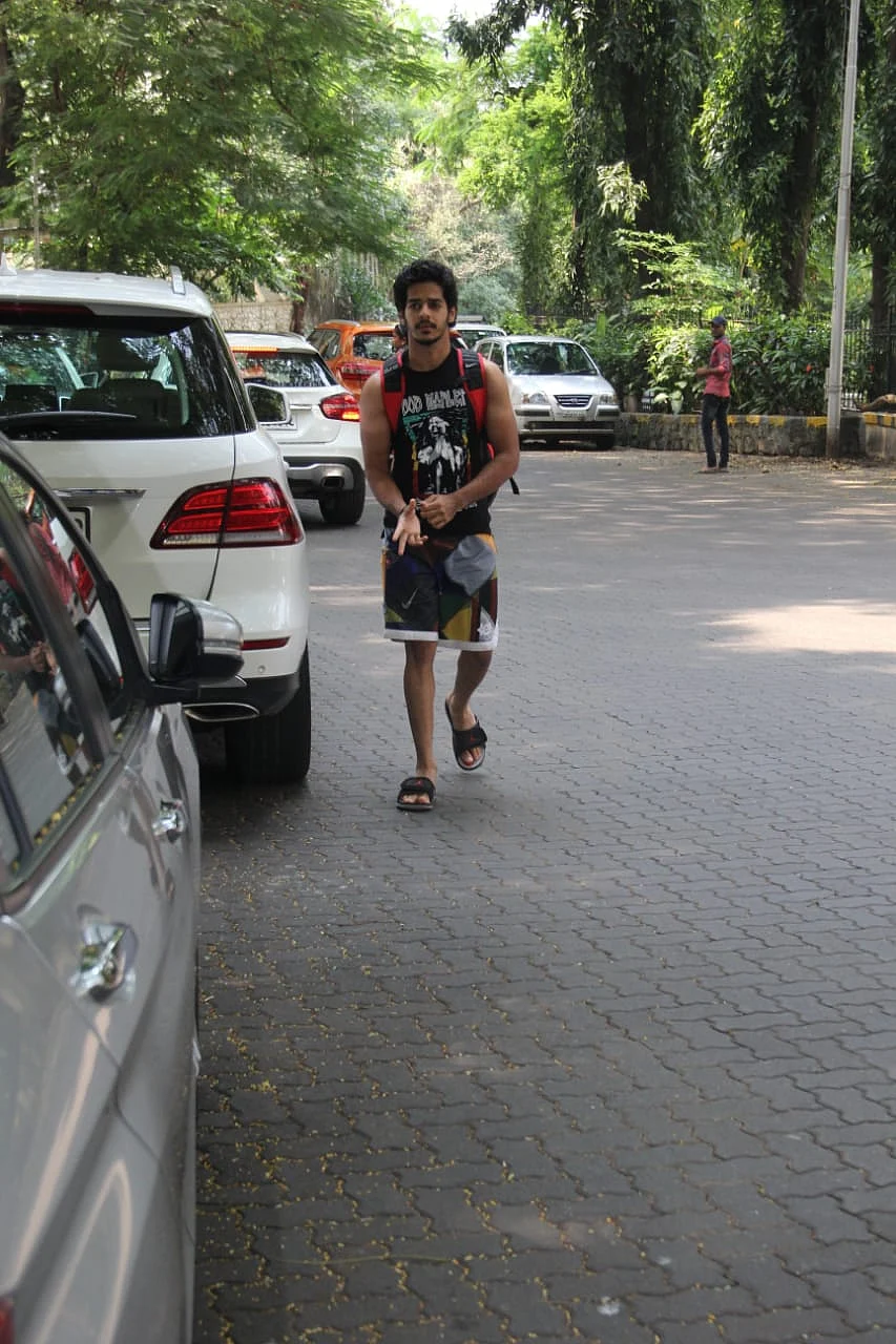 Ishaan Khatter spotted at Pali Hill gym