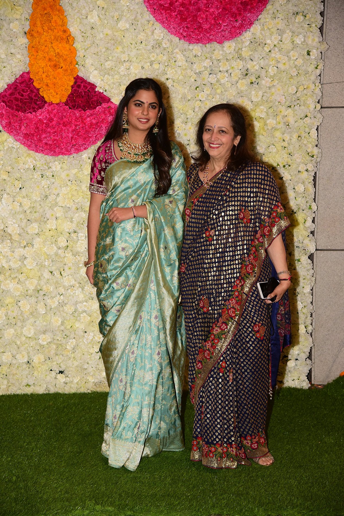 Isha Ambani with Swati Piramal
